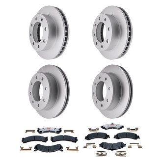 Raybestos® - Element3™ Plain Brake Kit with Hybrid Pads