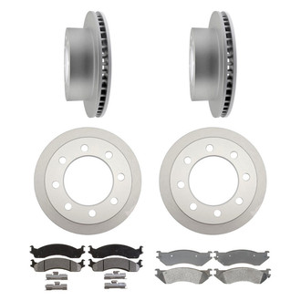 Raybestos® - Element3™ Plain Brake Kit with Semi-Metallic Pads