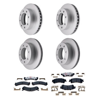 Raybestos® - Element3™ Plain Brake Kit with Hybrid Pads