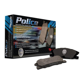 Raybestos® SP1377PSH - Police Specialty™ Semi-Metallic Rear Disc Brake Pads