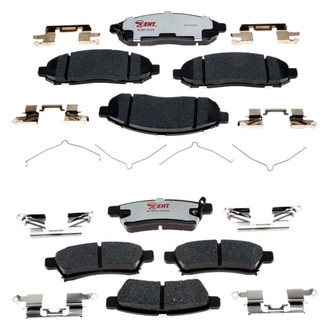 Raybestos® - Element3™ Hybrid Technology Front and Rear Disc Brake Pad Set