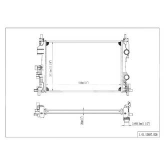 Reach Cooling® - Engine Coolant Radiator