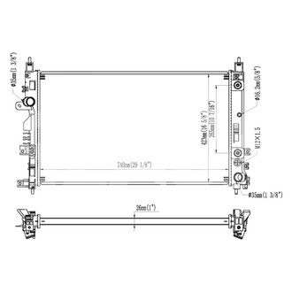 Reach Cooling® - Engine Coolant Radiator