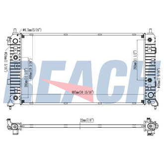 Reach Cooling® - Engine Coolant Radiator