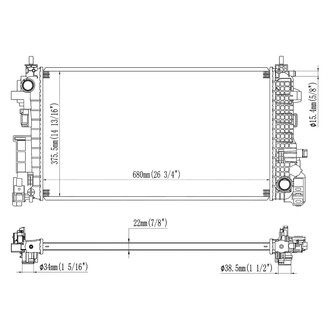 Reach Cooling® - Engine Coolant Radiator