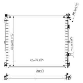Reach Cooling® - Engine Coolant Radiator