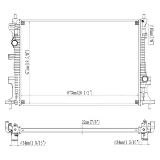 Reach Cooling® - Engine Coolant Radiator