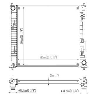 Reach Cooling® - Engine Coolant Radiator