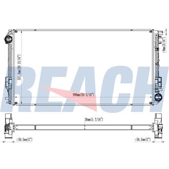 Reach Cooling® - Engine Coolant Radiator