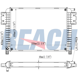 Reach Cooling® - Engine Coolant Radiator