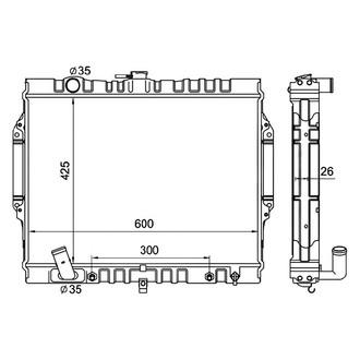 Reach Cooling® - Engine Coolant Radiator