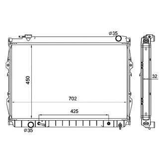 Reach Cooling® - Engine Coolant Radiator