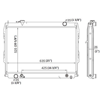 Reach Cooling® - Engine Coolant Radiator