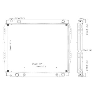 Reach Cooling® - Engine Coolant Radiator