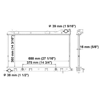 Reach Cooling® - Engine Coolant Radiator