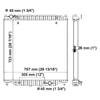 Reach Cooling® - Engine Coolant Radiator