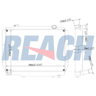 Reach Cooling® - Engine Coolant Radiator