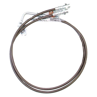 ReadyLIFT® - Stainless Steel Breaded Brake Line Extension Kit