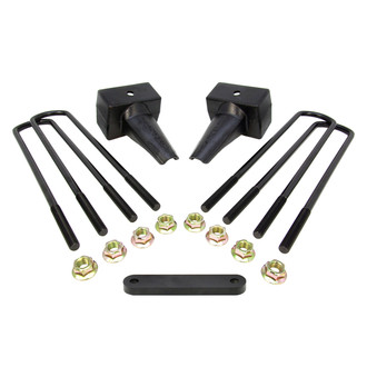 ReadyLIFT® - 4" Flat Rear Lifted Blocks and U-Bolts