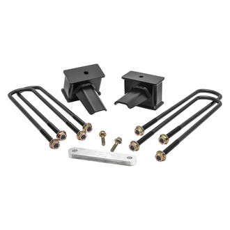 ReadyLIFT® - 4" Flat Rear Lifted Blocks and U-Bolts