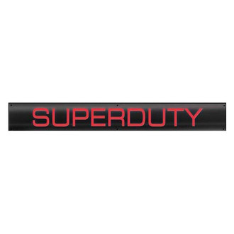 Recon® - Illuminated Black Front Door Sills with Superduty Logo