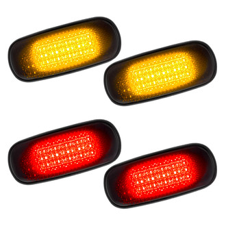 Recon® - Black Smoke LED Side Marker Lights