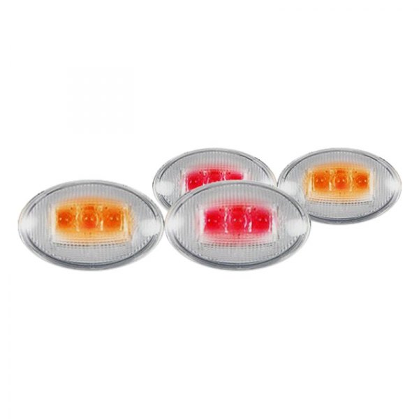 Recon® - Chrome LED Side Marker Lights