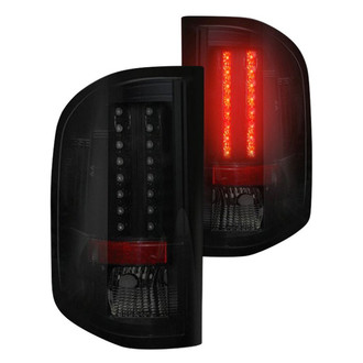 Recon® - Driver and Passenger Side Black/Smoke LED Tail Lights