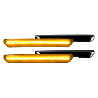 Recon® - Front and Rear Black Smoke LED Side Marker Lights