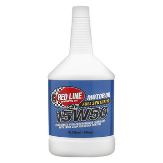 Red Line® - High Performance™ SAE 15W-50 Full Synthetic Motor Oil, 1 Quart