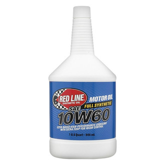 Red Line® - High Performance™ SAE 10W-60 Full Synthetic Motor Oil, 1 Quart