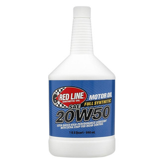 Red Line® - High Performance™ SAE 20W-50 Full Synthetic Motor Oil, 1 Quart