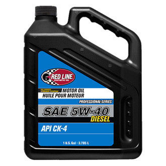 Red Line® - Professional Series SAE 5W-40 Full Synthetic Diesel Motor Oil, 1 Gallon