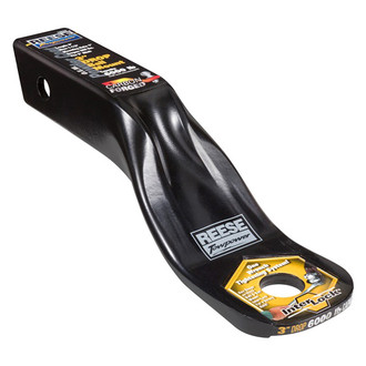 Reese Towpower® - Interlock™ Carbon Forged 3" Drop / 1-1/2" Rise Black Ball Mount for 2" Receivers
