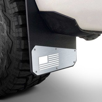 Rek Gen® - Merica Brushed Mud Flaps with White Logo