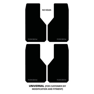 Rek Gen® - Trophy Sport Mud Flaps with Black Logo