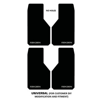 Rek Gen® - Trophy Sport Mud Flaps with Grey Logo