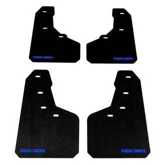 Rek Gen® - Trophy Sport Mud Flaps with Blue Logo
