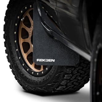 Rek Gen® - Sport Edition Mud Flaps with White Rek Gen Logo