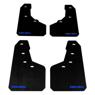 Rek Gen® - Trophy Sport Mud Flaps with Blue Logo