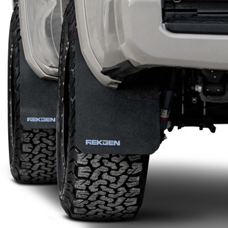 Rek Gen® - Trophy Sport Mud Flaps with Gray Logo