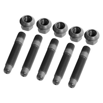 Rennline® - Silver Anodized Cone Seat Double Ended Lug Stud Conversion Kit