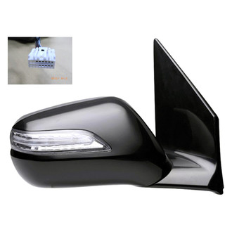 Replace® - Passenger Side Power View Mirror (Heated, Foldaway) (Standard Line)