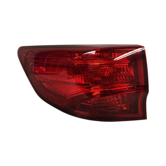 Replace® - Driver Side Outer Replacement Tail Light (CAPA Certified)