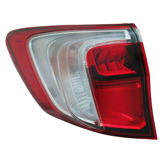 Replace® - Driver Side Outer Replacement Tail Light (CAPA Certified)