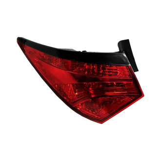 Replace® - Remanufactured OE Driver Side Outer Replacement Tail Light Lens and Housing