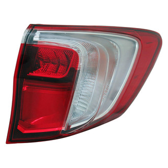 Replace® - Passenger Side Outer Replacement Tail Light (CAPA Certified)