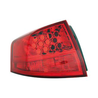 Replace® - Driver Side Outer Replacement Tail Light Lens and Housing (Value Line)