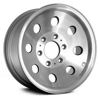 Replace® ALYGE012U15 - 8-Hole Argent 15x7 Alloy Factory Wheel - Remanufactured
