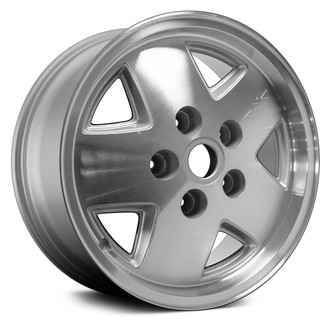 Replace® ALYGE018U15 - 5-Spoke Argent 15x7 Alloy Factory Wheel - Remanufactured